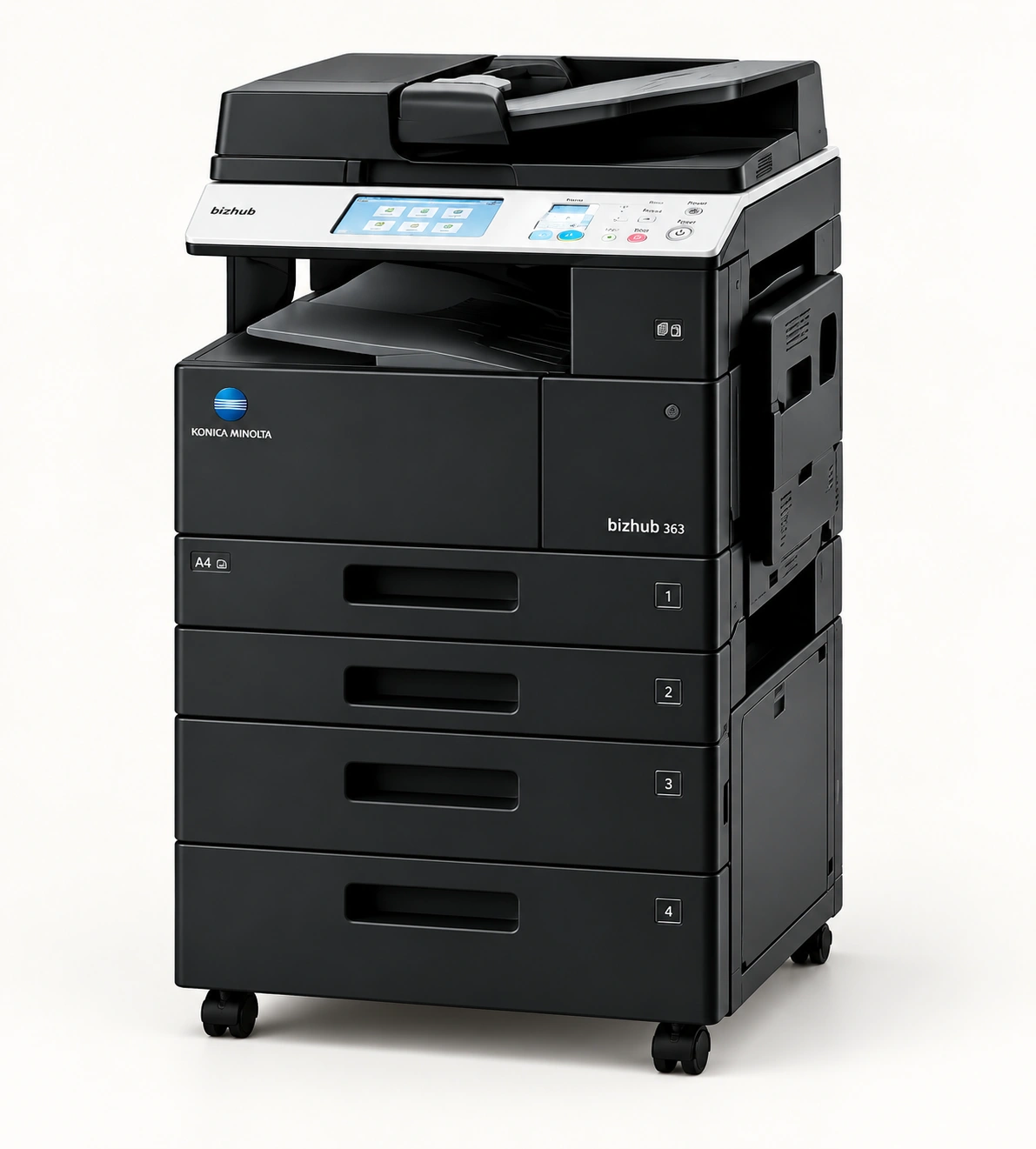 Konica Minolta 205i Photocopier Machine — Model-specific product photograph
